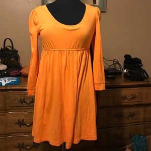 !! Orange sweater dress by VS